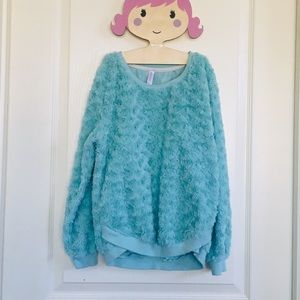 💫Blue Xhilaration sweater top Size M 7/8💫